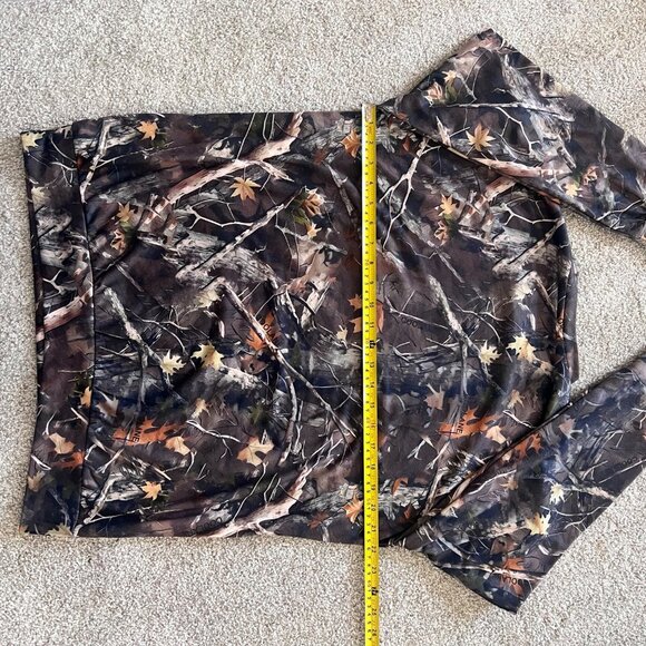 Camo Tree Forest Hunting Long sleeve Mens M - Picture 4 of 5